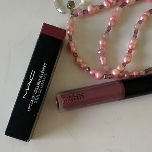 MAC Cosmetics Lipglass wand in Love Child , NWT, perfect!